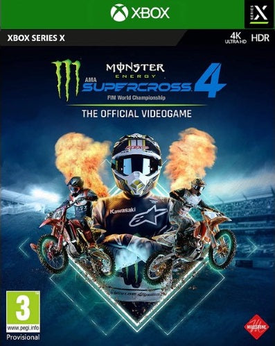 Monster Energy Supercross The Official Videogame 4 Xbox Series X
